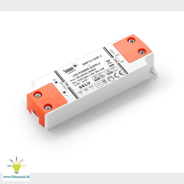 Led-drivrutin Snp 15W 12V