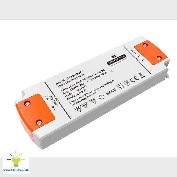 Led Driver Sp 50W 12V Dimbar
