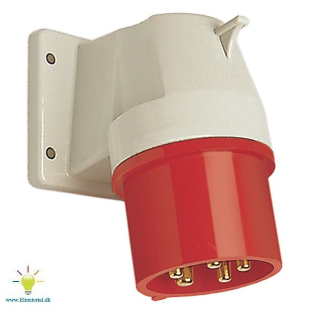 Cee Vgindtag 16A 4P M/Fl Ip44