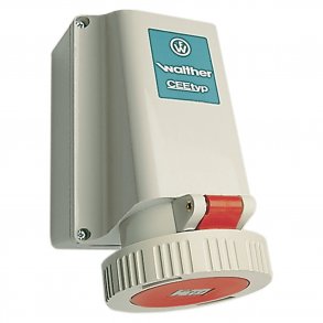Cee Vägguttag 63A 5P M/Ds Ip67