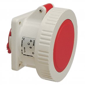 Cee Vägguttag Rakt 16A 4P Ip67