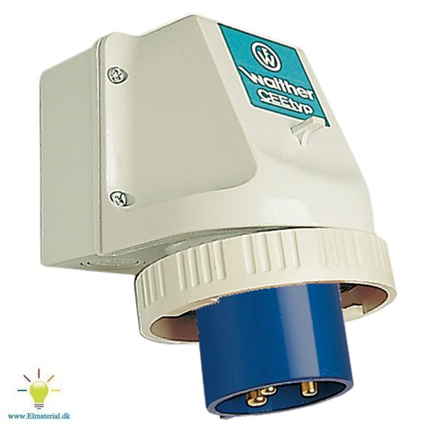 Cee Vgindtag 16A 3P M/Ds Ip67