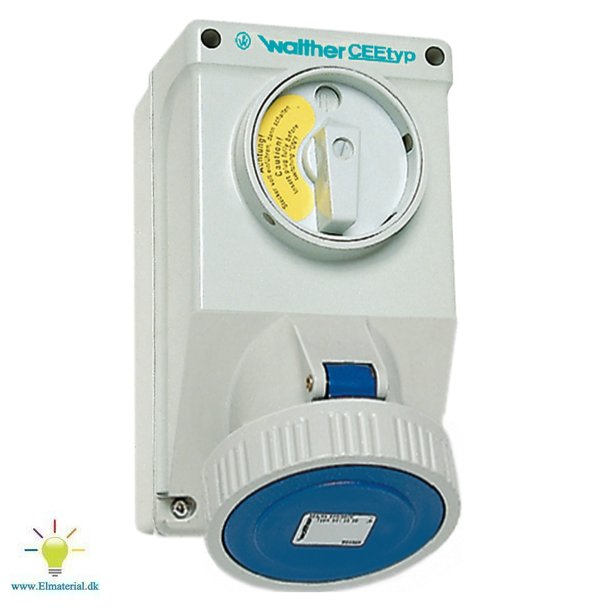 Cee Stikkontakt 16A 3P Ip67