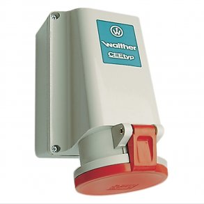 Cee Vägguttag 63A 4P M/Ds Ip44