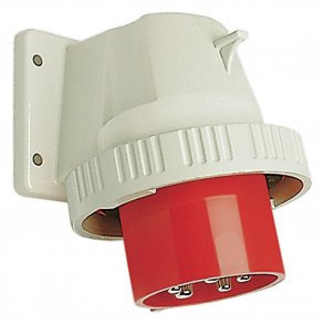 Cee Udv Väggintag 63A 5P M/Fl.