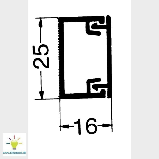 Minikanal Mks 16/25 Ph