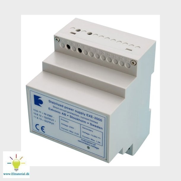 Exe2000 Strmforsyning 1500Ma