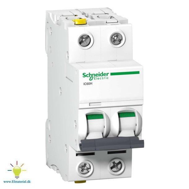 Automatsikring D 2P 0,5A 10Ka