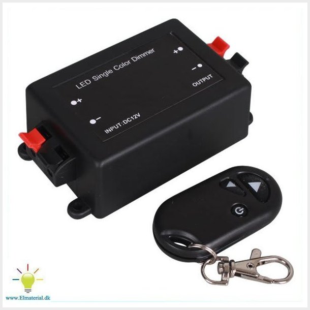 Dmper M/Fjernbetj. 12/24V 8A