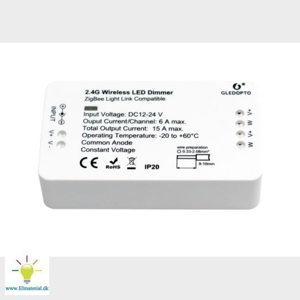 Zigbee Dmper 12/24V 12A