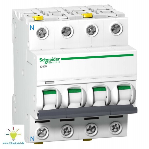 Automatsikring B 3P+N 50A 6Ka