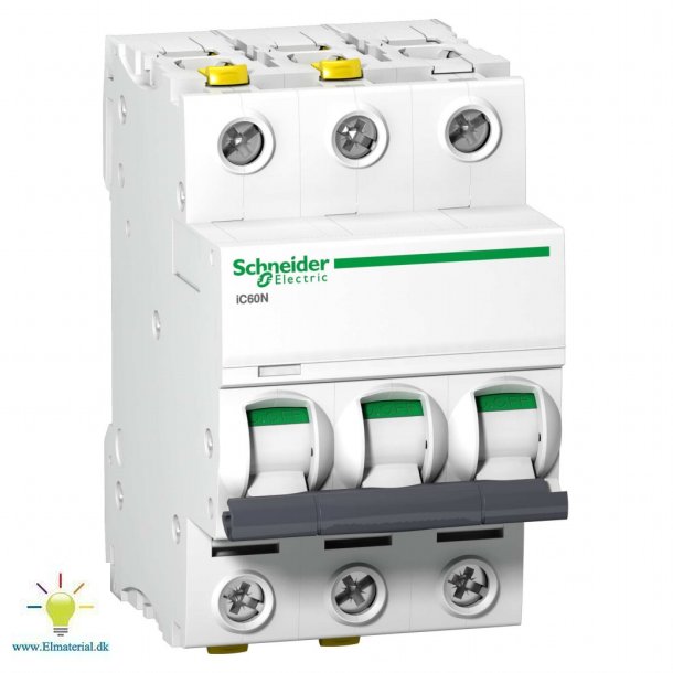 Automatsikring B 3P 10A 6Ka