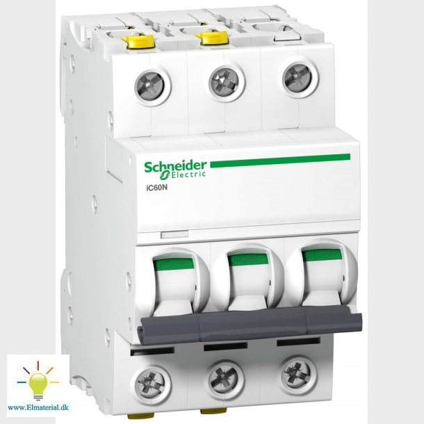 Automatsikring D 3P 0,5A 6Ka