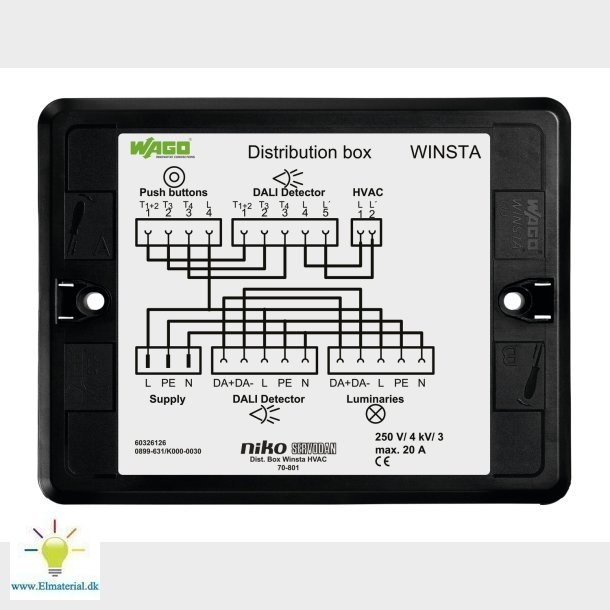 Fordelingsboks Winsta Hvac