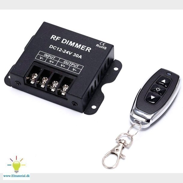 Dmper 12/24V Dc 30A M/Fjernb