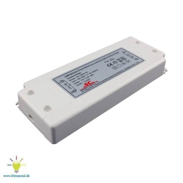Led-drivrutin 50W 24V Damp Ip20