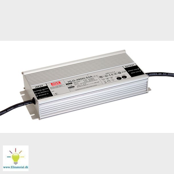 Led-drivrutin Hlg 480W 24V Ip67