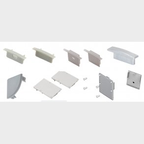 Endestykker T/Profil 1 (5Par)