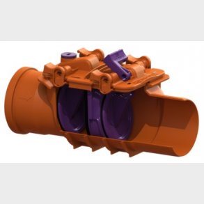 Kessel 200Mm Kontraklap 2 Klap