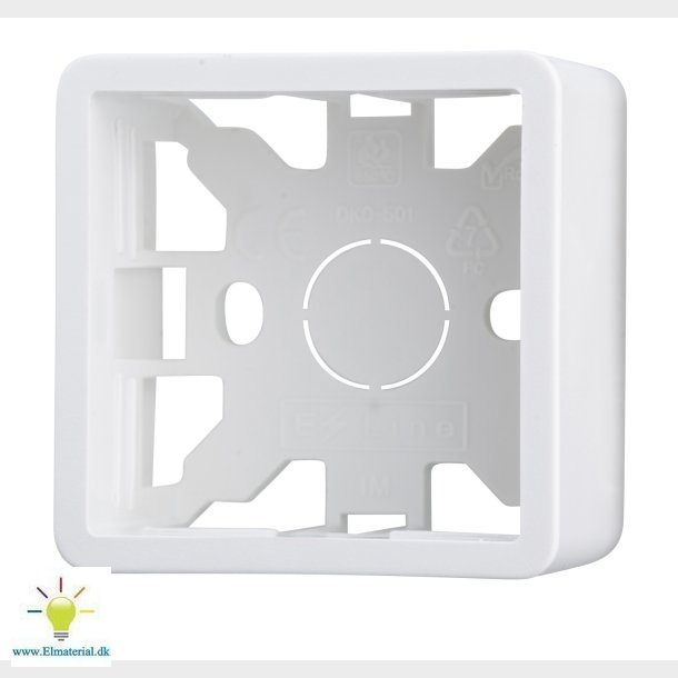 E-Line Underlag F/Afbr. Hvid