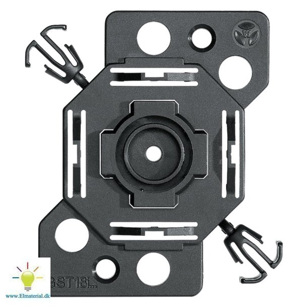 Gst18 Mont. Plade H Blok Sort