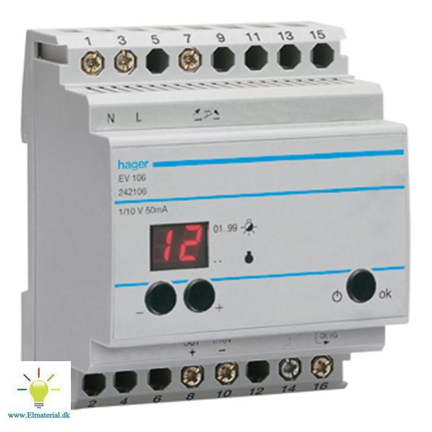 Lysstyringsenhed 1-10V