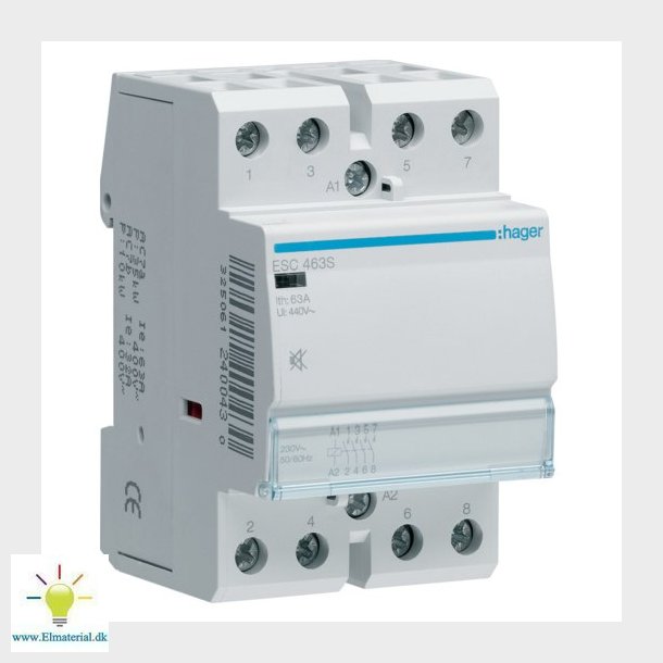 Kontaktor 63A 4Sl 230V Brumfri