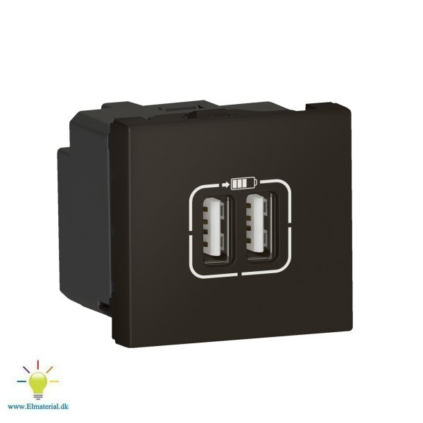 Mosaic Dobbelt Usb Lader 2M St