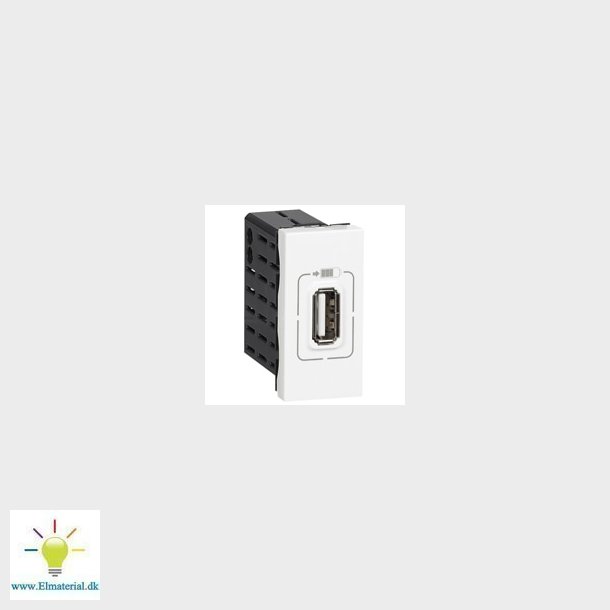Usb Stik Enkelt 5V Hvid
