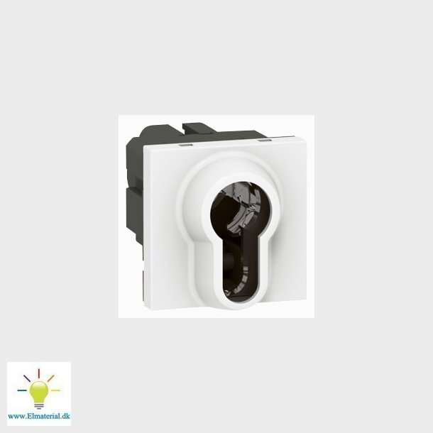 Nglekontakt 2Pos Europ Hvid