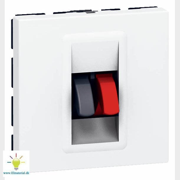 Hjtaler Udtag 1M Hvid