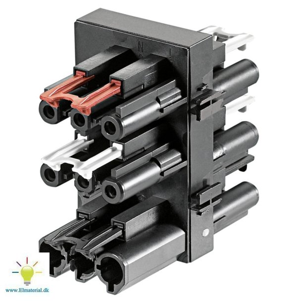 Gst18 Fordelerblok 1I/30 Sort
