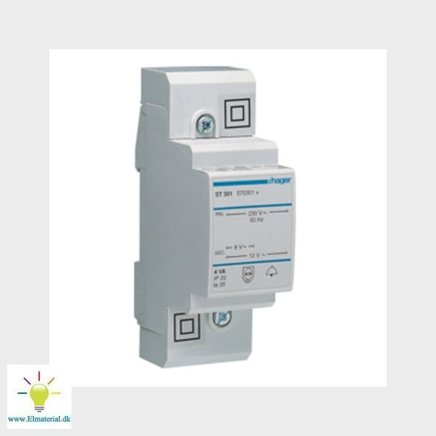 Ringetrafo 4Va 230/8/12V