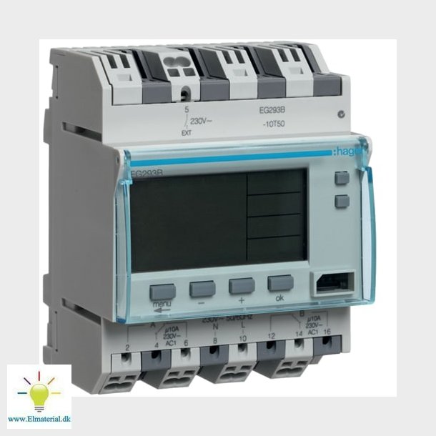 Kontaktklocka Digitalt r 2K Oak293B