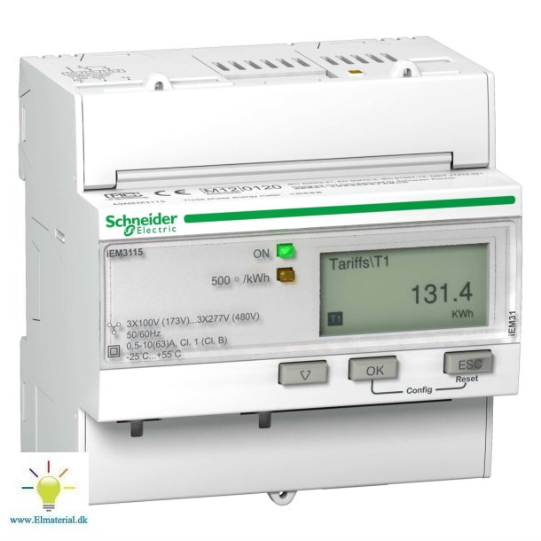 Kwh M�ler 400V 63A Tarif Mid