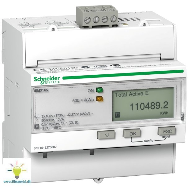 Kwh M�ler 3F 63A Bacnet Mid