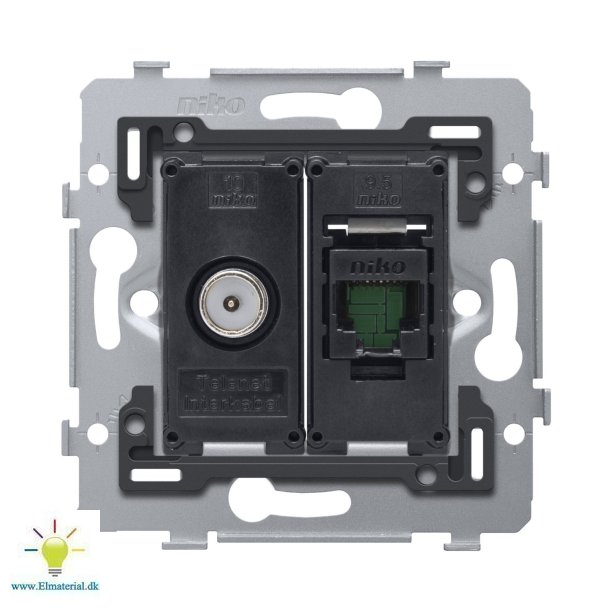 Kombinationscoax M/Rj45 Kat.5E
