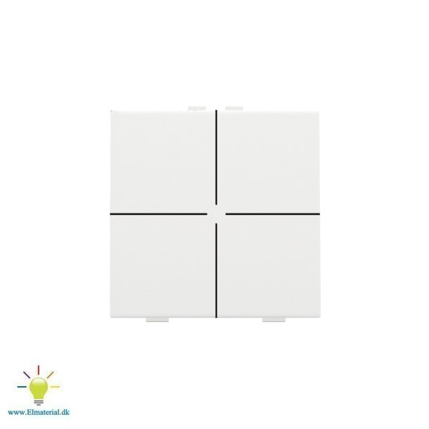 4-Tryk Hvid Coated