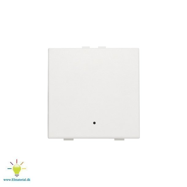 Enkelt Tryk Med Led Hvid