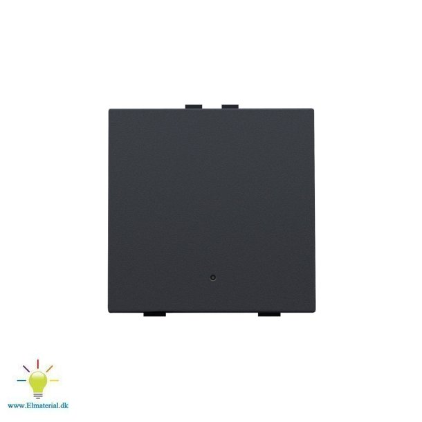 Enkelt Tryk M/Led Antracit