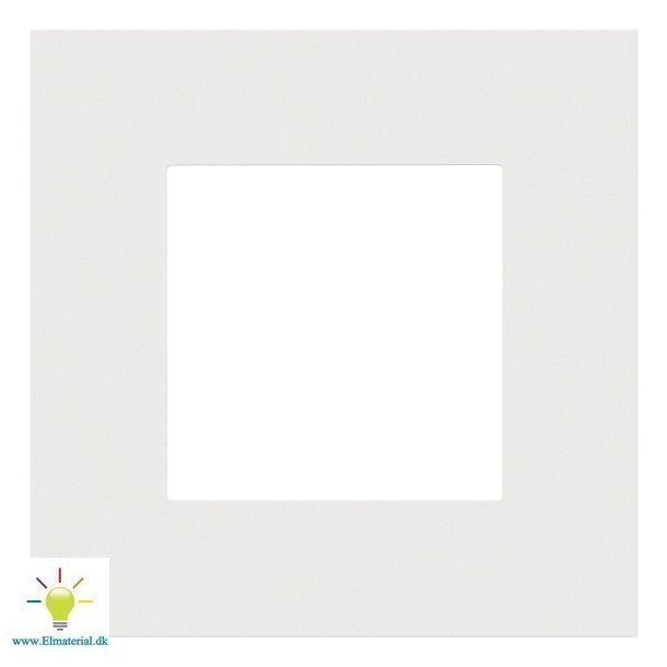 Enkelt Ramme, Pure Hvid Stl