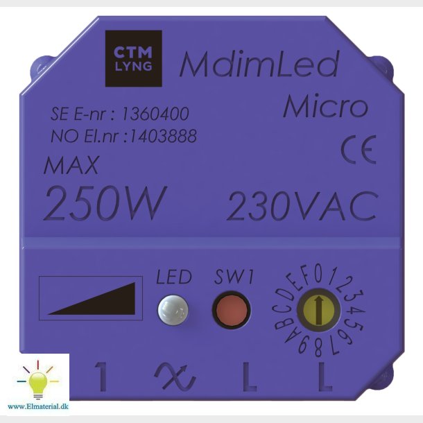 Lysdmp Mdim Led Micro 3-250W