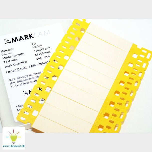 Kabelmrke Laminat Gul Lille