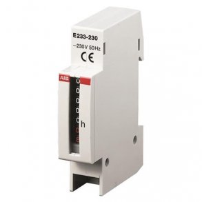 Timräknare 230V T/Din E233