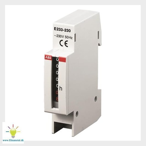 Timetller 230V T/Din E233