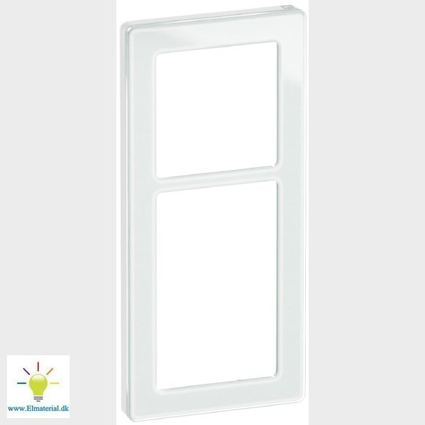 Fuga Pure Ramme Glas 2,5M Hvid