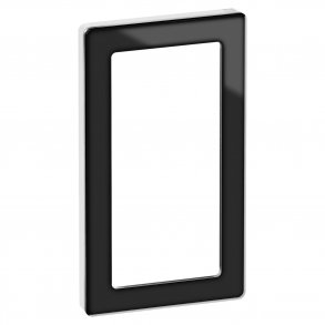 Ren Glasram 1X2M Svart / Vit