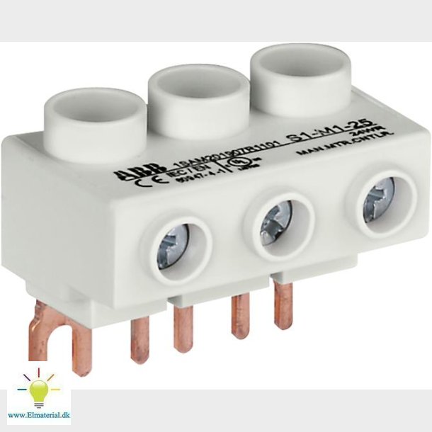 Tilslutningsblok S1-M1-25