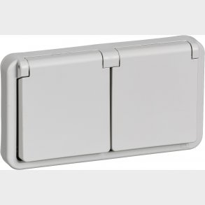 Opus74 Plugg Dubbel Horisontell Lg