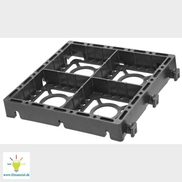 Ecoblock Stone Ramme, Sort